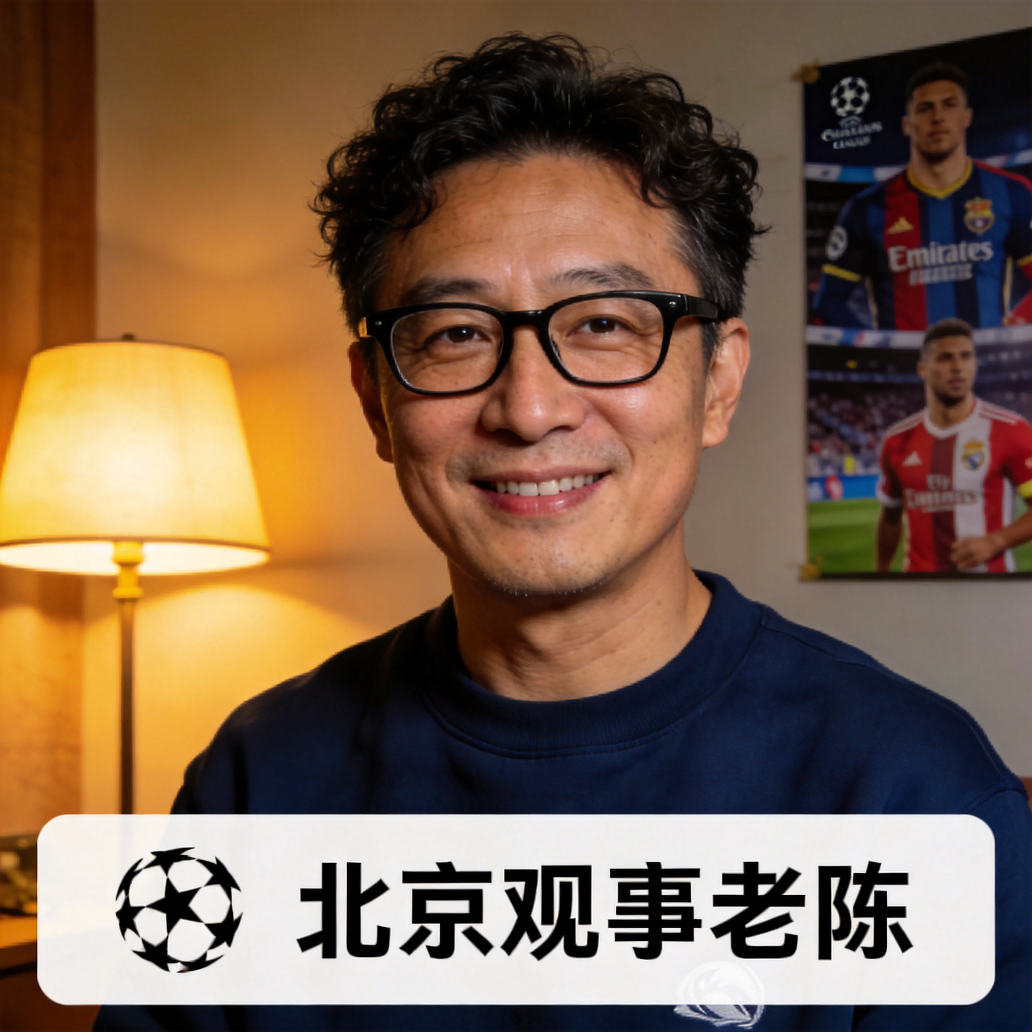 资深观赛用户老陈的头像照片